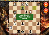 Chess. Tactic. Mate in 1 move